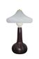 Une lampe en céramique 'Lawa' vintage des années 1970.