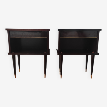 Pair of vintage bedside tables