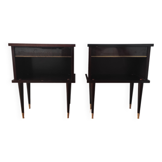 Pair of vintage bedside tables