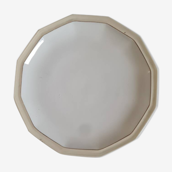 Plat en porcelaine de Limoges Bernardaud