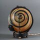 Lampe veilleuse Art Déco ferronnerie martelée 1930 Muller Frères