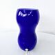 Lampe de table vintage 90's ikea design kvintant verre bleu