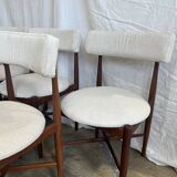 Scandinavian teak chairs by Gplan from the 1960s.