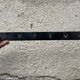 Vintage metal tea towel holder or key ring