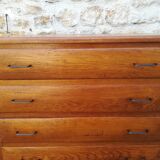 Vintage oak chest of drawers