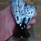 Vase double en céramique émaillée vintage