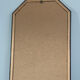 Vintage facet-cut mirror in gold and silver 1970s