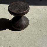 Pawn Brown - Stool, side table in the shape of a brown pawn.