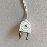 Lamp / wall lamp metal orange diamond globe 70s