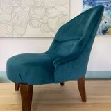 Fauteuil chauffeuse crapaud