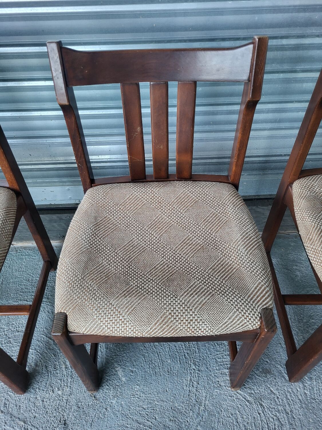 Set of 4 Roche Bobois chairs, seat 212 Vintage