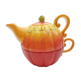Pumpkin teapot