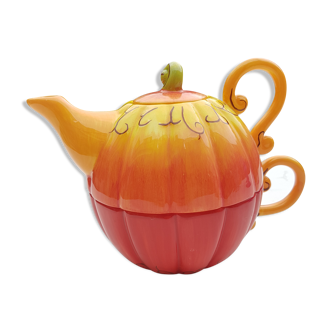 Pumpkin teapot