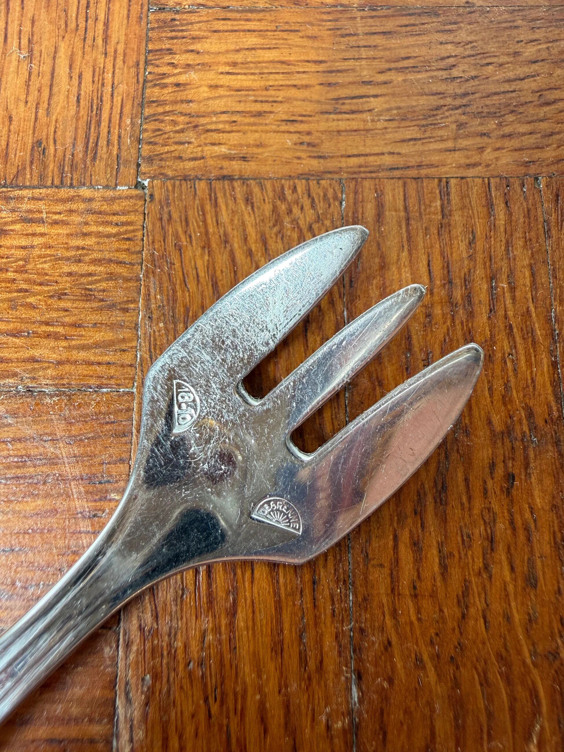 Set of 12 dessert forks Degrenne