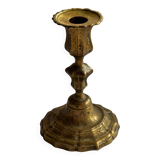 Louis XV period bronze candlestick, 18th century
