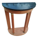 Old empire style console with marble top