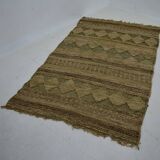 Geometric Abstract Design Carpet / Rug, 1950s