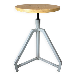tabouret industriel vintage