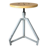 Tabouret industriel vintage