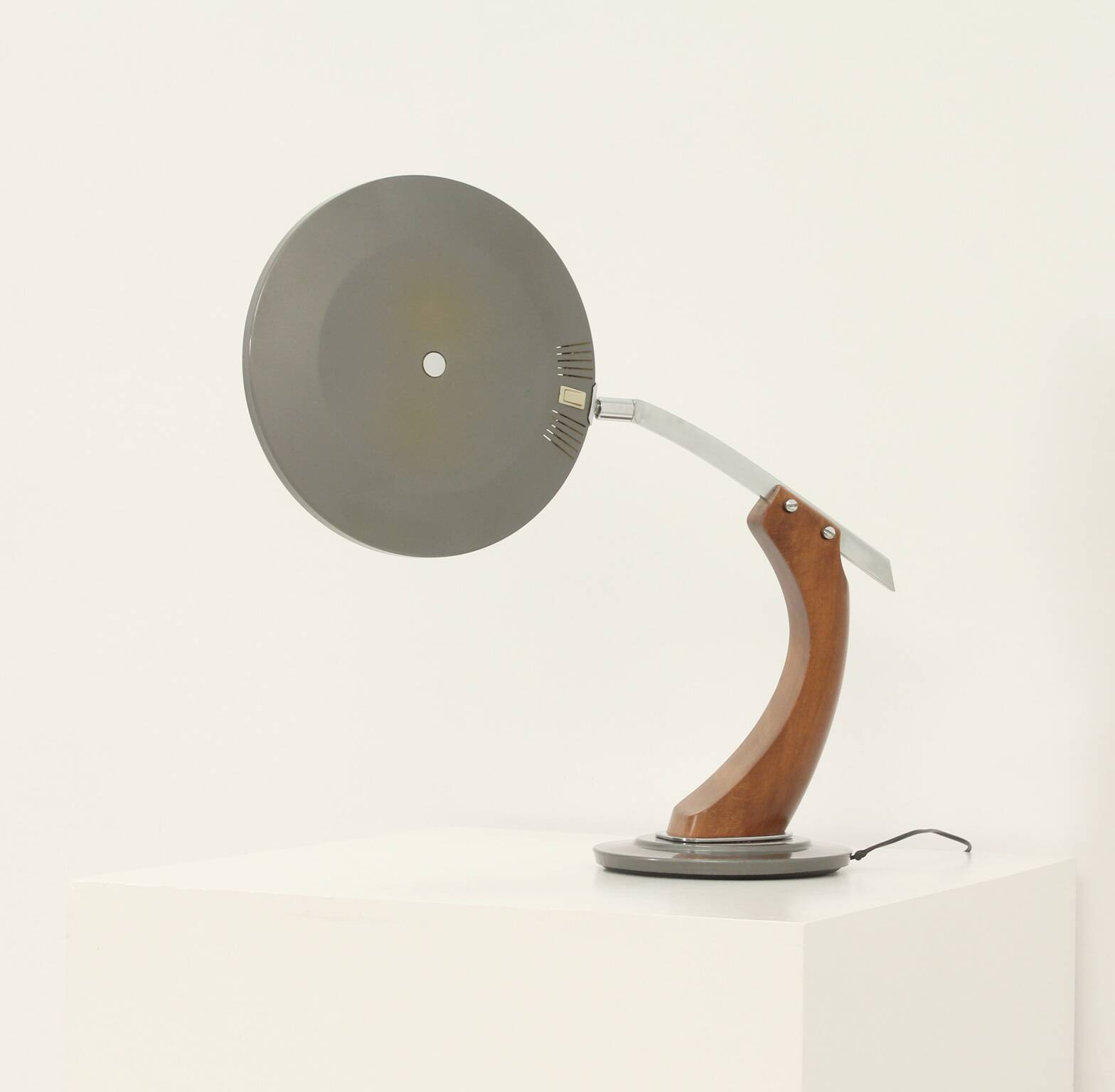 Desk lamp President S/C grey by Fase, Spain 1960s