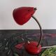 Vintage Hala Hala 50s Red Gooseneck Lamp