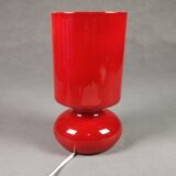 Lykta red Vintage lamp Ikea opaline - vintage luminaire
