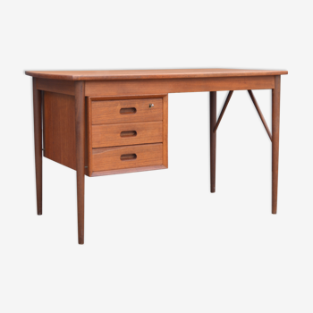 Bureau en teck danois 119 cm