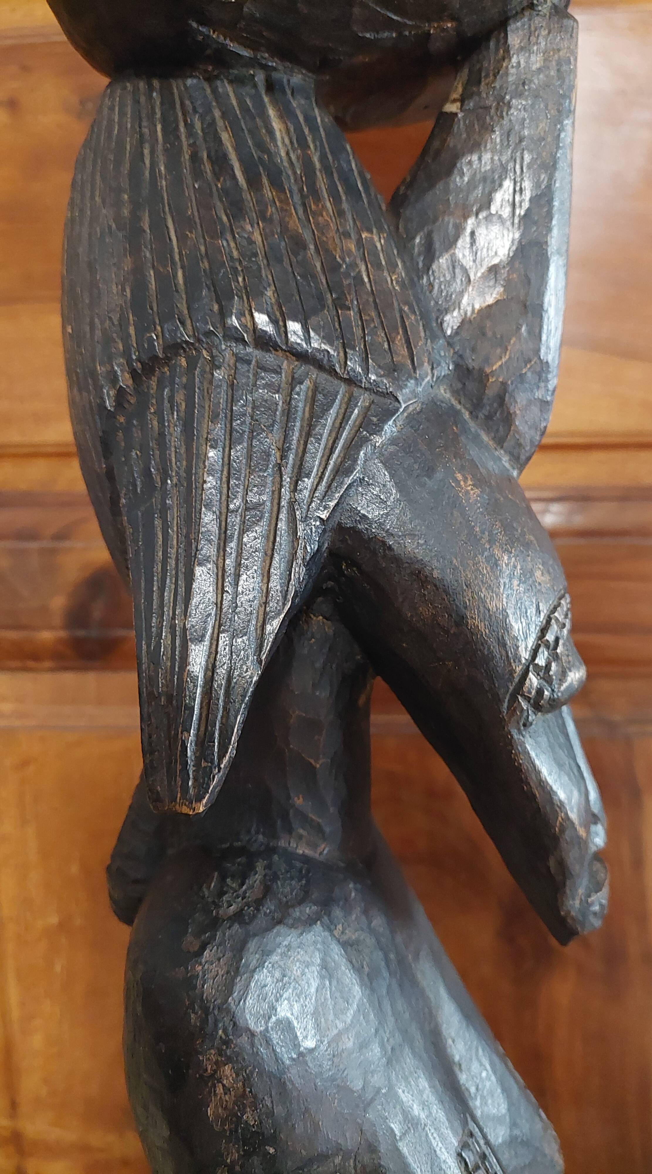Statue de divination Sénoufo tugubele, Côte d'Ivoire seconde moitié du XXème s.