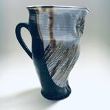 Vintage Studio Art Pottery Owl Decanter Jug by Tavares, 1970s