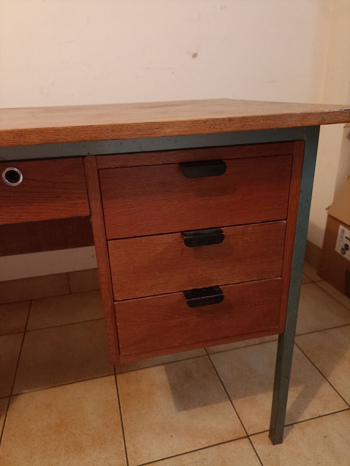 Vintage industrial desk