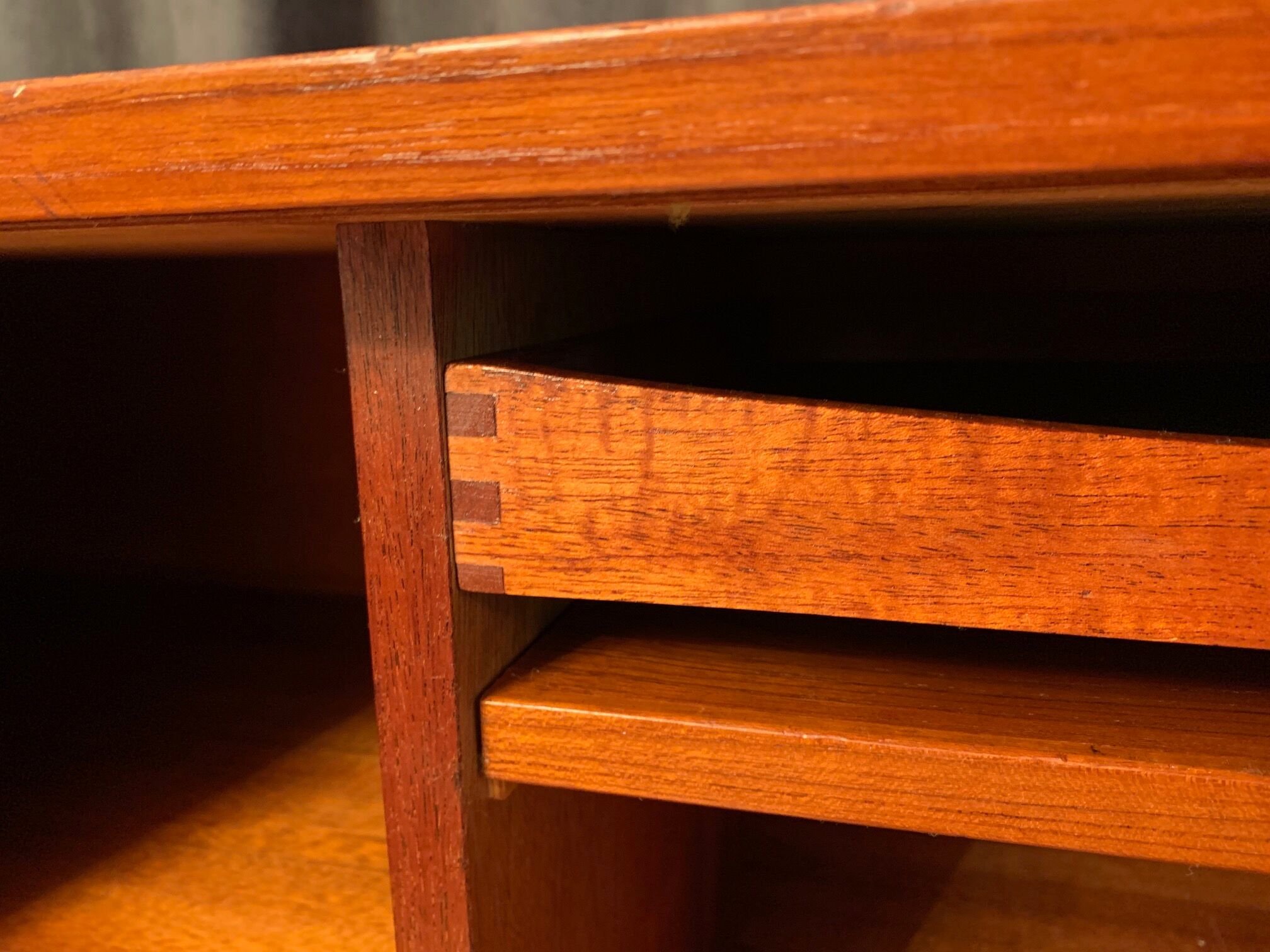 Teak sideboard, denmark, 1960s