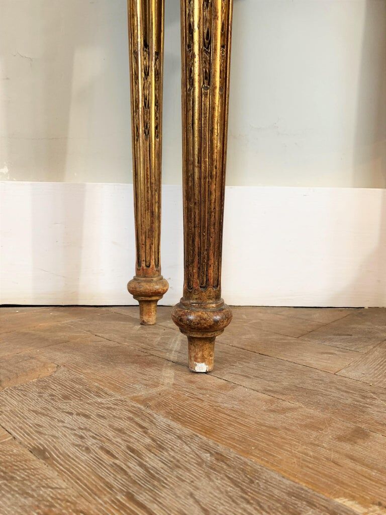 Console "Demi-Lune" Style Louis XVI Period Napoleon III