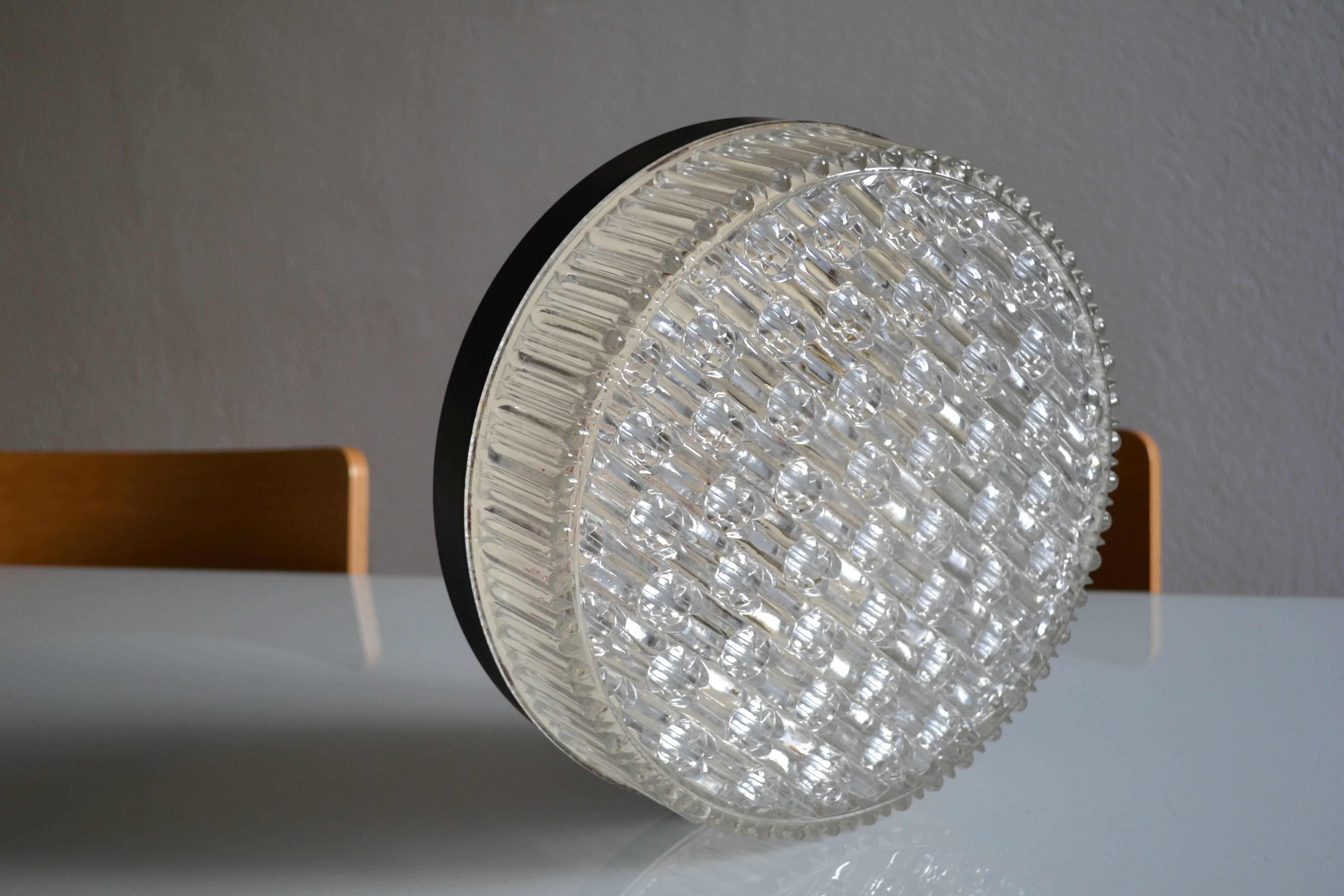 Ceiling or wall lamp by Helena Tynell @ Limburg Finland 1960s Scandinavian