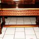 SAVOYARD CHALET TABLE, carved, with two drawers, late 18th century