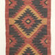 2 x 6 jute handwoven kilim runner dhurrie rug, indian