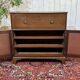 Commode secrétaire anglaise 19ème en acajou