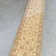 Vintage Beige Grey-Blue Runner Rug