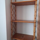 Rattan shelf