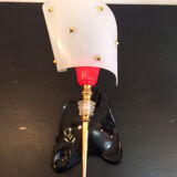 Pair of rockabilly vintage wall sconces