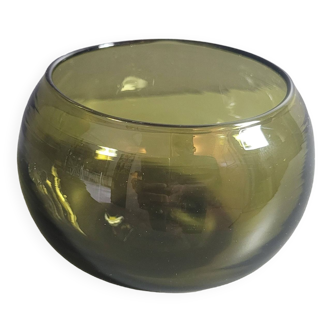 Claude Morin blown glass bowl