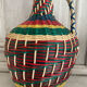Vintage Viresa scoubidou bottle