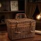 Rattan basket, 1960s