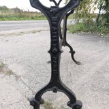 Antique bistro table by Martin Meallet Paris