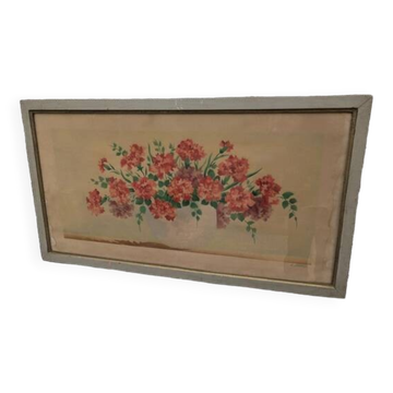 Watercolor carnations