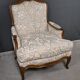Queen's bergère in carved beech, Louis XV period – mid 18th century