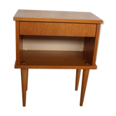 Table de chevet vintage en bois
