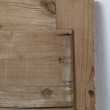 Mirror weathered wood ice beveled vintage 76 cm x 96 cm