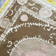 Vintage hand-embroidered tablecloth 156x162 cm