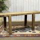 Console - raw oak carpenter's table from the 1930s