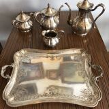 American silver metal tea/coffee service